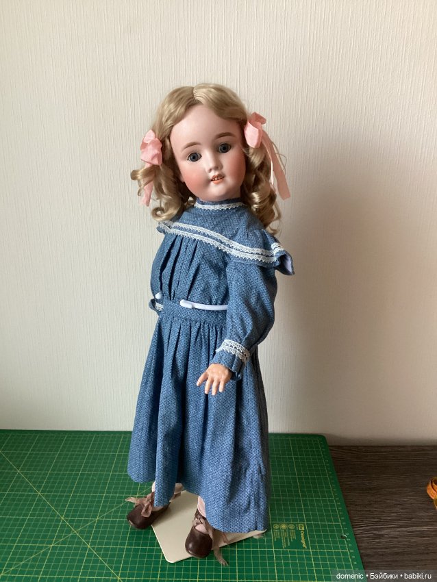 Парик для антикварной куклы или реплики