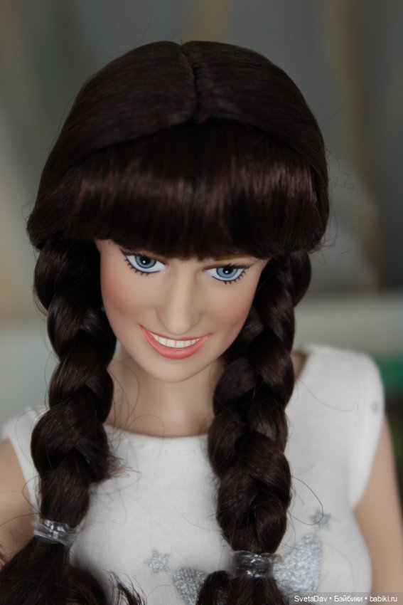 Парики 5-6 новые на кукол Франклин Минт и Тоннер (фото 7)