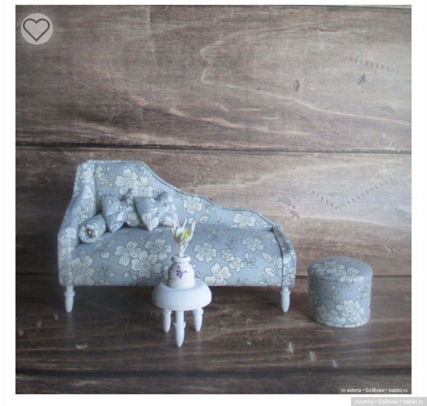 Мебель для малышей,обитцу,пупсов и кукол до 12см (фото 7)