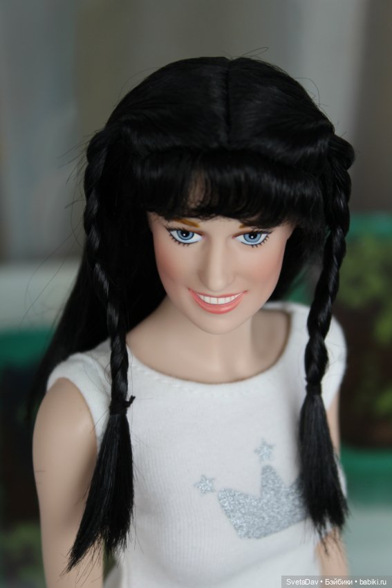 Парики 5-6 новые на кукол Франклин Минт и Тоннер (фото 10)