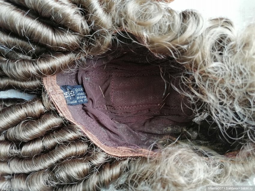 Лот винтажных паричков для больших кукол. Размер 16-15 (фото 6)