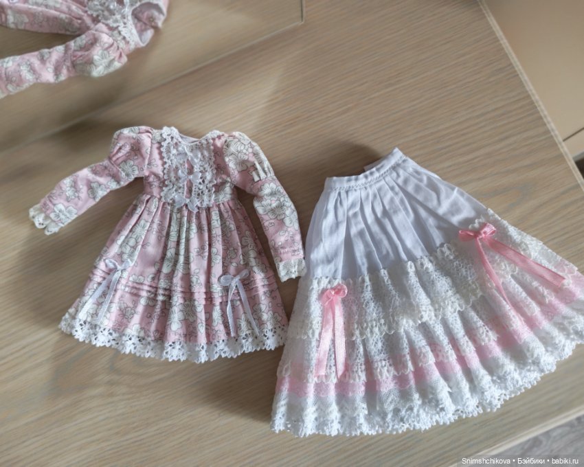 Платья с подъюбником — Одежда для кукол (фото 2)