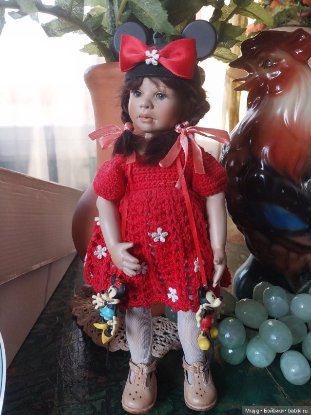 Бердин Криди, Микки Маус — Коллекционные куклы (фото 2)