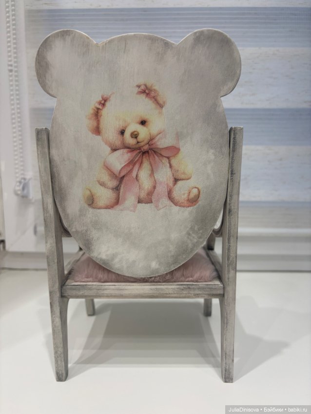 Кресло — Кукольная мебель (фото 3)