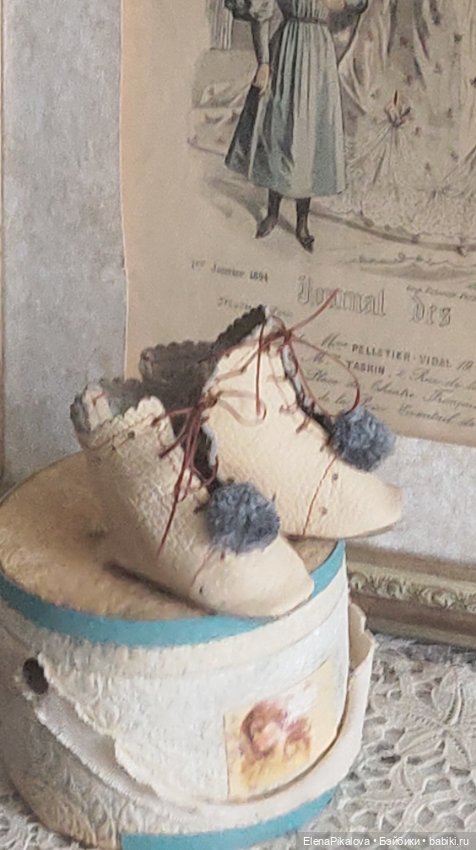 Туфли для антикварной куклы (фото 2)