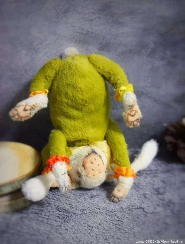 Зайка тедди ручная работа (фото 6)