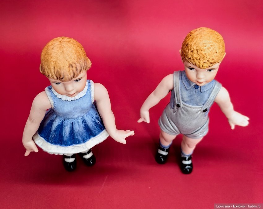 Пара малышей по молду Paul Jackson США (фото 2)