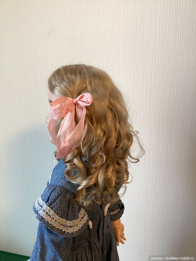 Парик для антикварной куклы или реплики (фото 6)