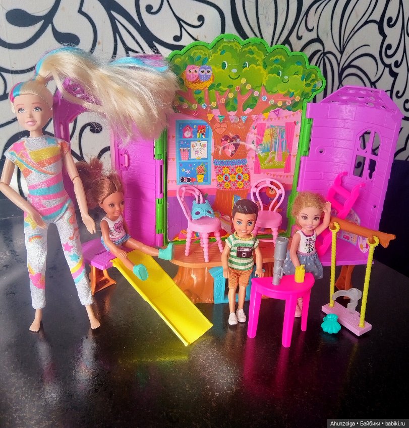 Лот кукол с игровой площадкой (фото 4)