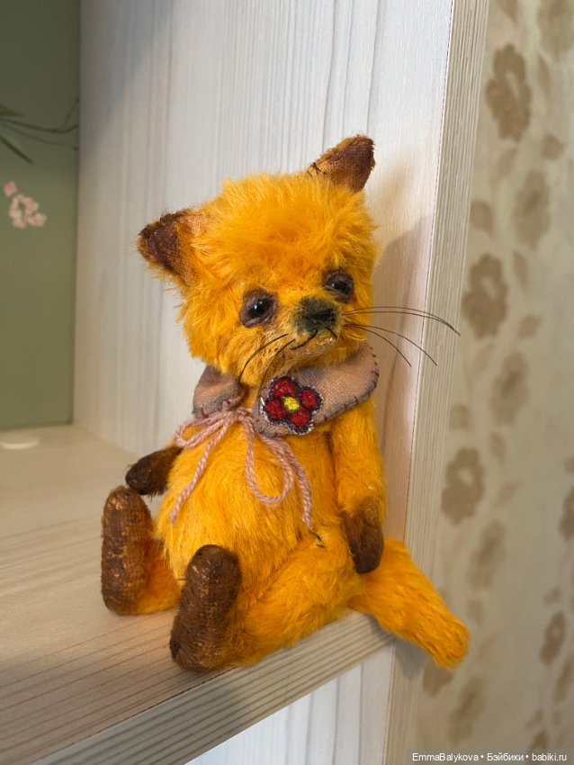 Лисичка Патрисия 🍓 — Авторские игрушки (фото 4)