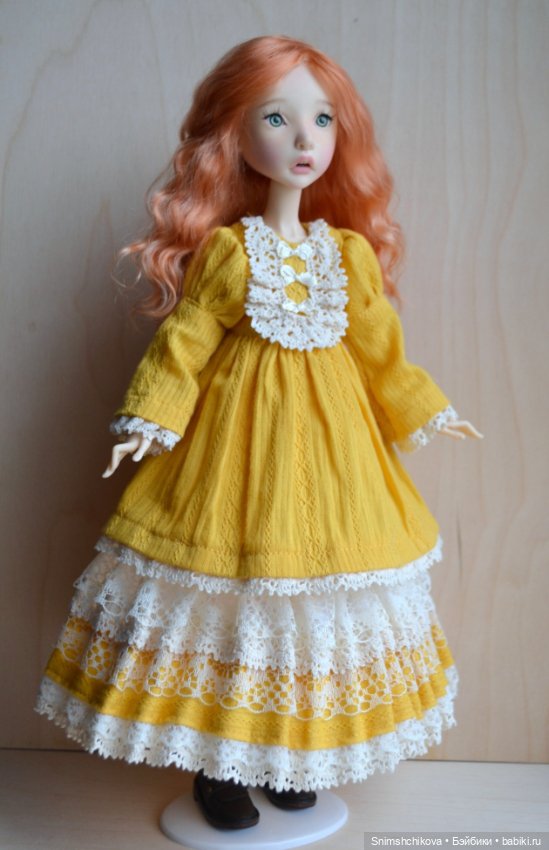 Платья с подъюбником — Одежда для кукол (фото 4)
