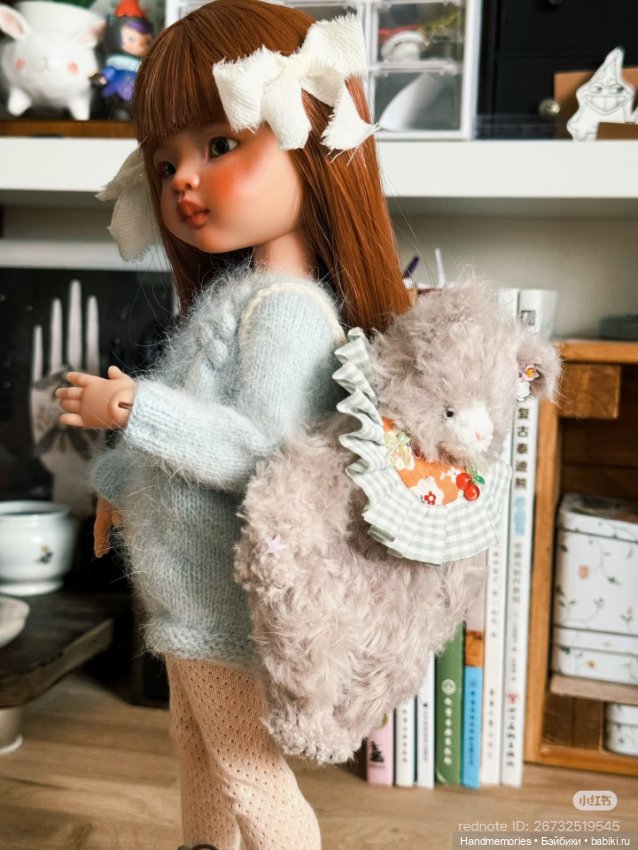 Плюшевые рюкзаки для бжд — Аксессуары для BJD (фото 2)