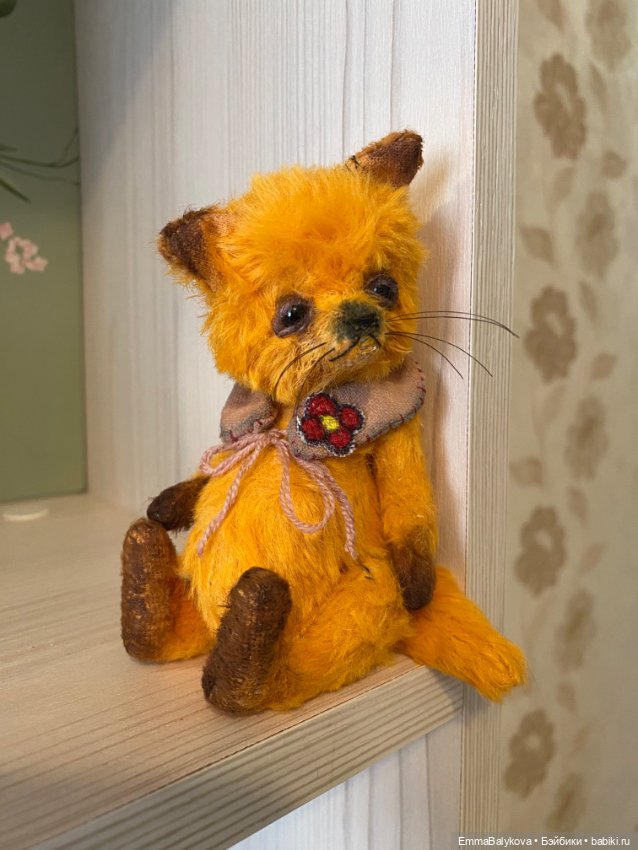 Лисичка Патрисия 🍓 — Авторские игрушки