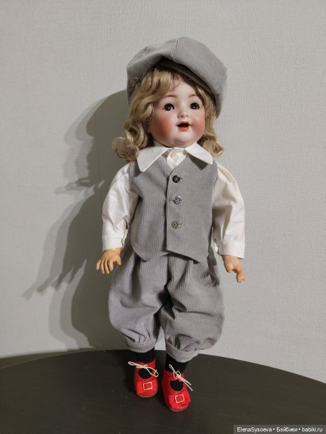 Костюм для антикварной куклы мальчика (фото 3)