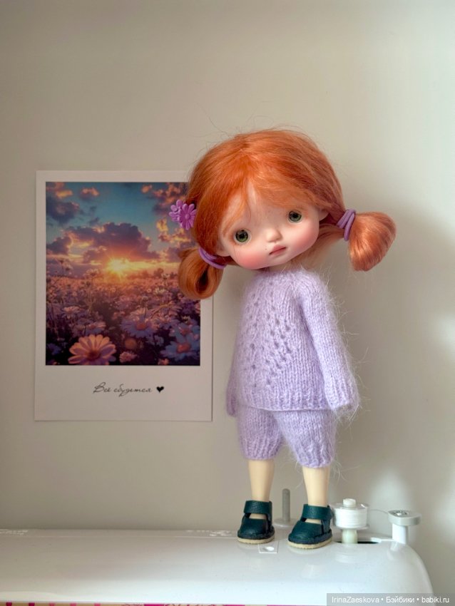 Вязаный комплект для Монст (фото 3)