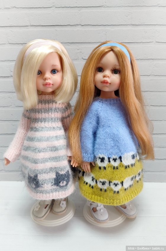 Платье Котики для кукол Паола Рейна Paola Reina (фото 6)