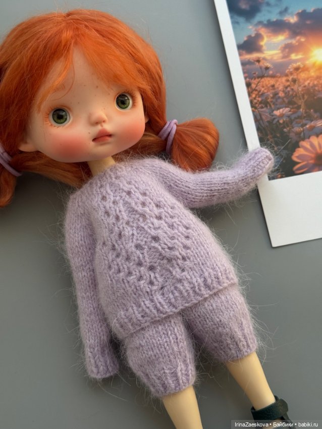 Вязаный комплект для Монст (фото 2)