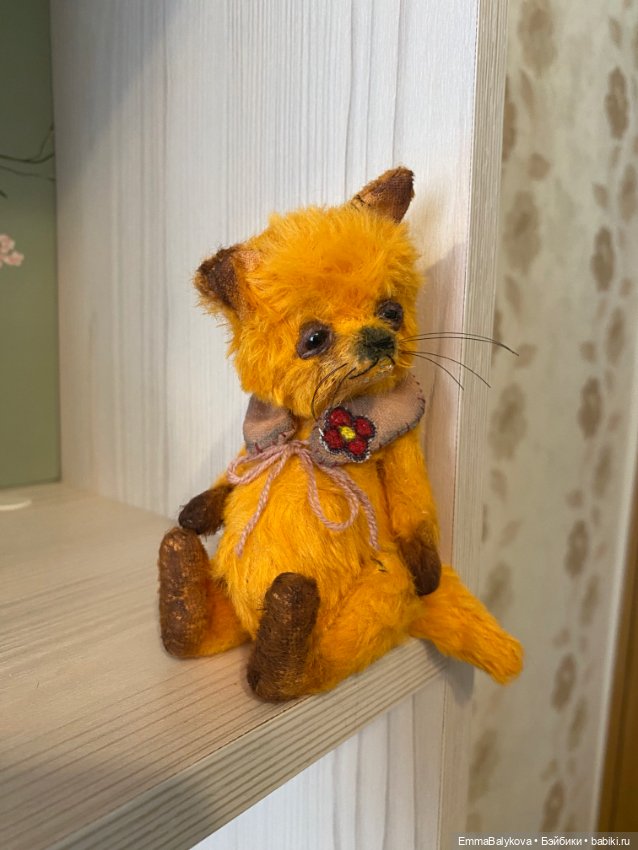 Лисичка Патрисия 🍓 — Авторские игрушки (фото 6)