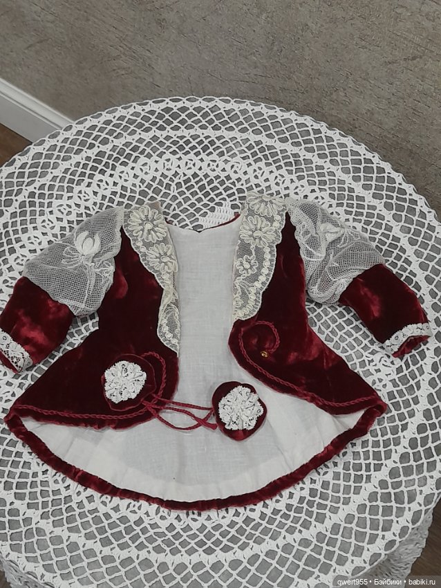 Лот одежды для создания полного образа вашей антикварной (винтажной) куколки (фото 3)