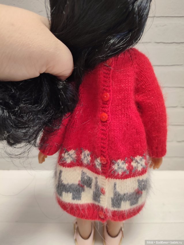 Платье Собачки для кукол Паола Рейна Paola Reina (фото 7)