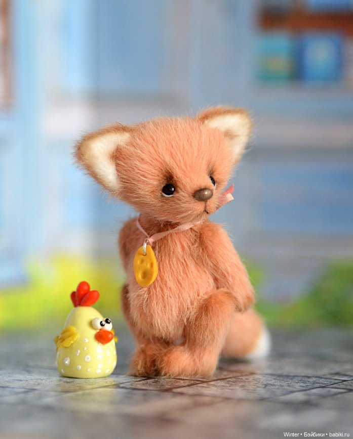 Лисенок Викентий — Авторские игрушки (фото 5)