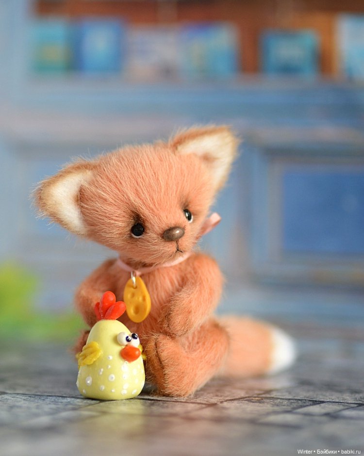 Лисенок Викентий — Авторские игрушки (фото 2)