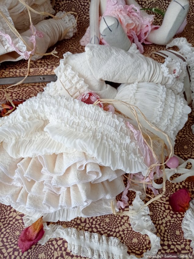 #2 Платье 🍭🍥 "Облачный зефир" для Готц/Zwergnase (фото 7)