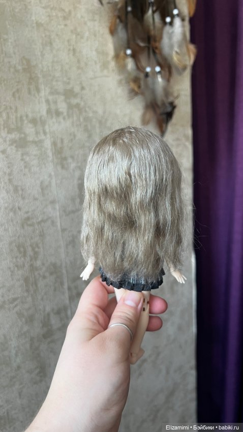 Парик для мини птички и подобных (фото 2)