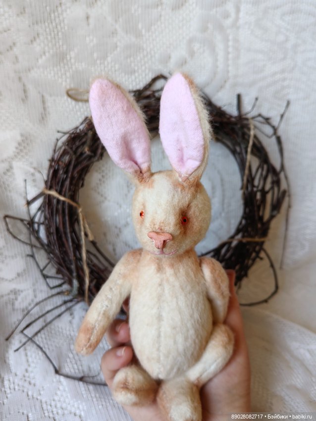 Зайка — Авторские игрушки (фото 2)