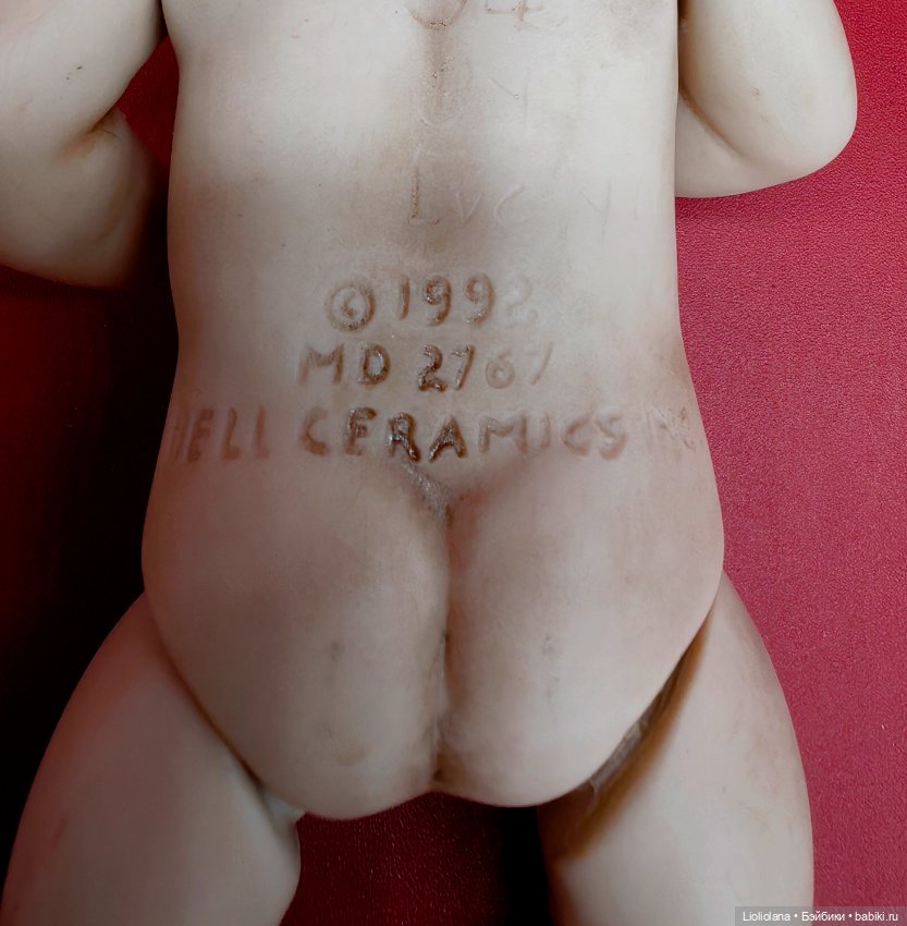Малыш по молду Bell Ceramic США 1998 год (фото 7)