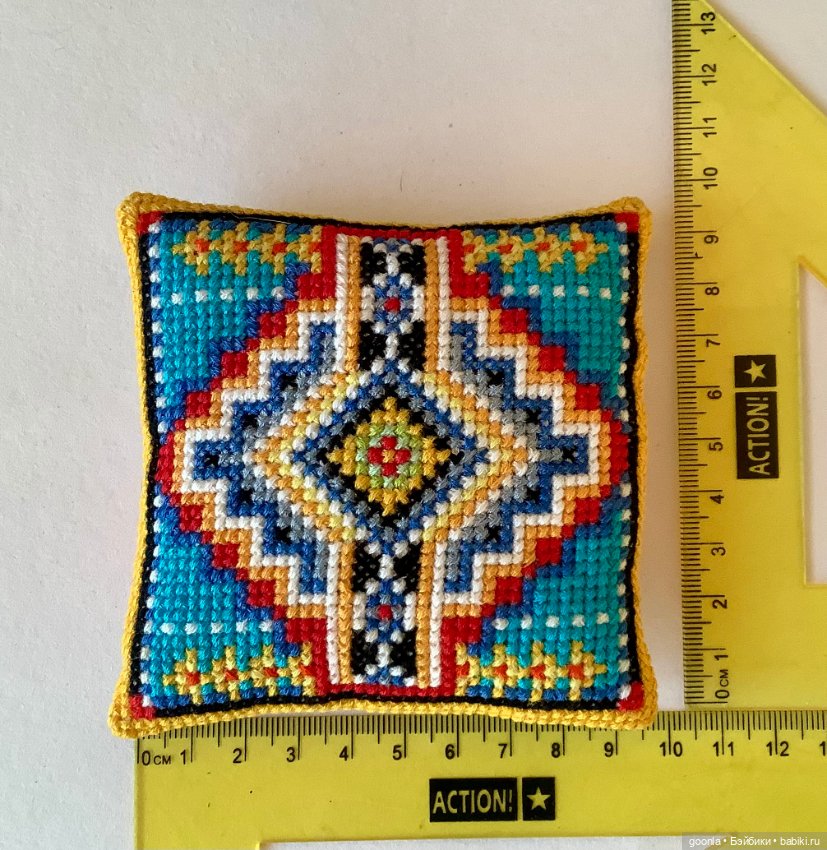 Интерьерная подушка для кукол от 40см (фото 3)