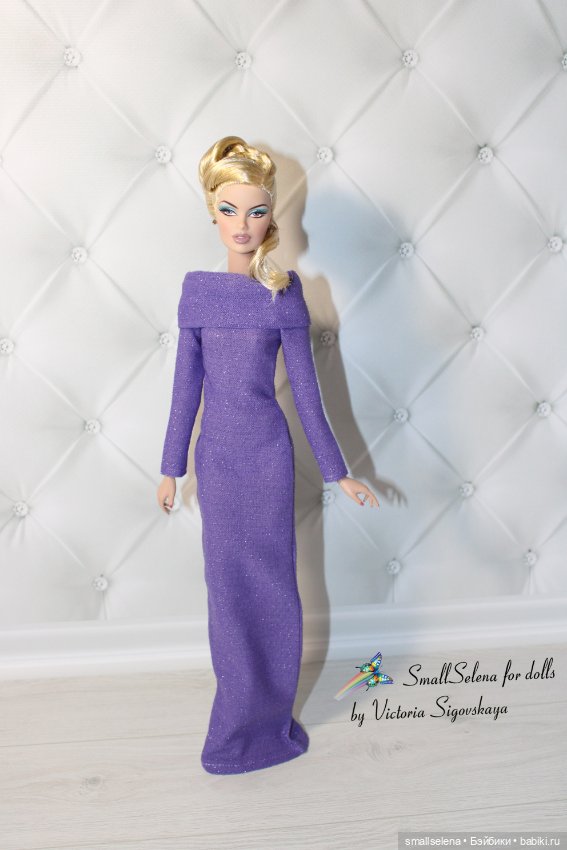 Платье для кукол Марии Пикуновой 1/6 и интегрити тойс (фото 5)