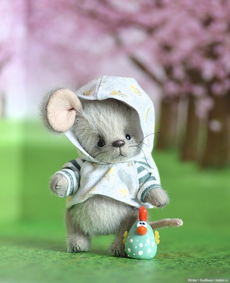 Мышонок Шустрик — Авторские игрушки