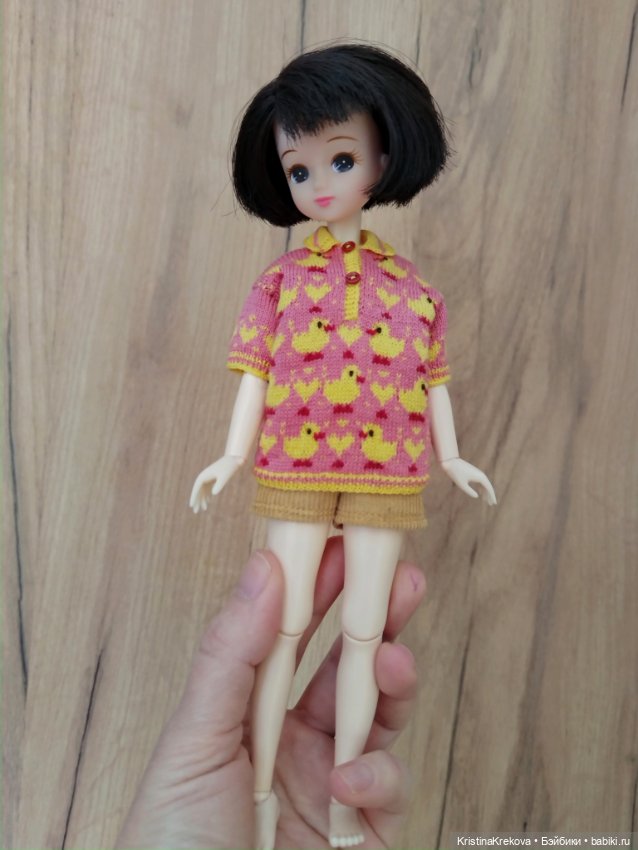 Вязаное поло на тело Обитсу22 (фото 6)