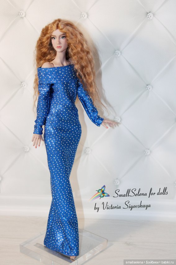 Платье для кукол Марии Пикуновой 1/6 и интегрити тойс (фото 3)