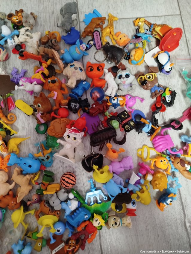 Игрушки из Киндер сюрпризов и не только (фото 3)