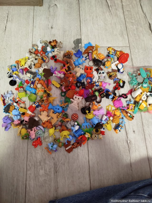 Игрушки из Киндер сюрпризов и не только