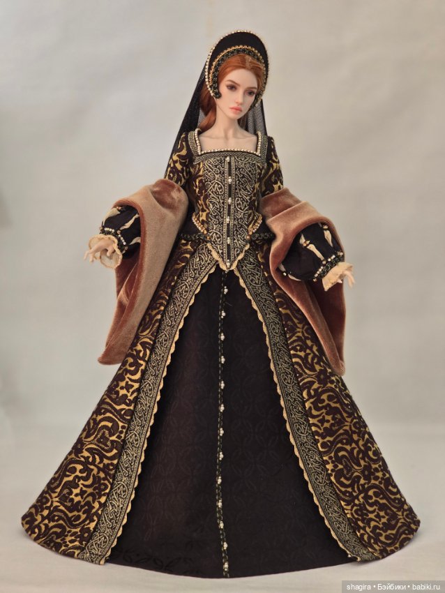 Наряд для Eslynsdolls в средневековом стиле