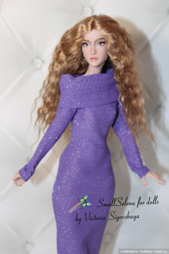 Платье для кукол Марии Пикуновой 1/6 и интегрити тойс