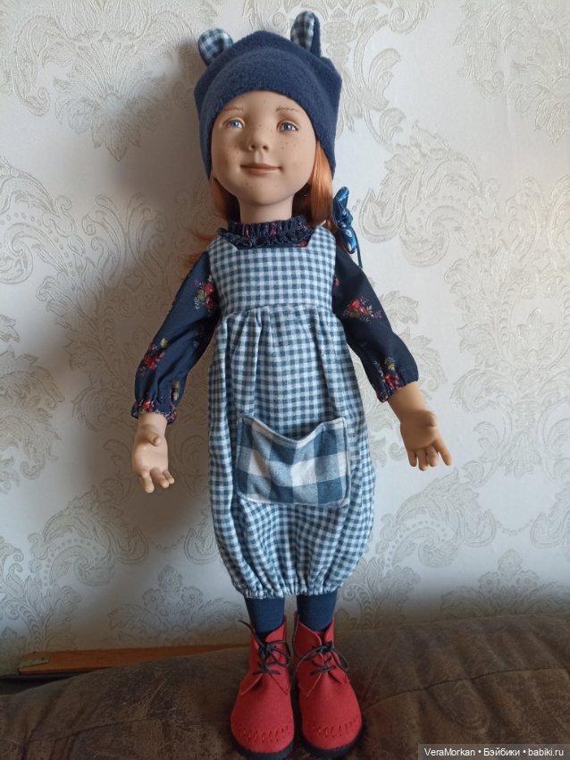 Коллекционная кукла, Цвергназе Эльна (фото 8)