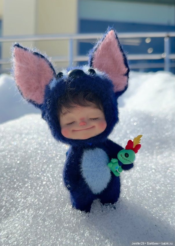 Костюм Стич — Одежда для кукол (фото 2)