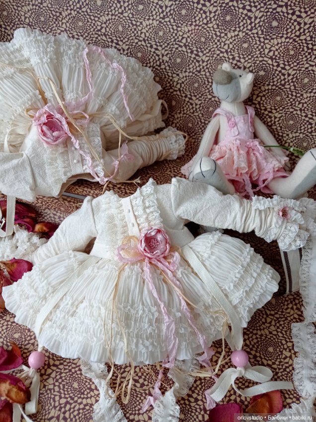 #2 Платье 🍭🍥 "Облачный зефир" для Готц/Zwergnase (фото 6)