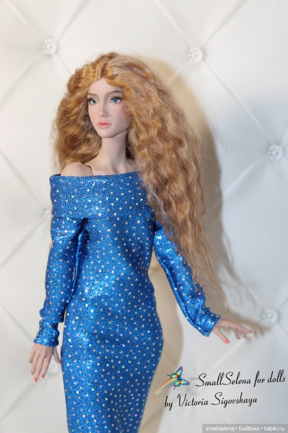 Платье для кукол Марии Пикуновой 1/6 и интегрити тойс (фото 4)