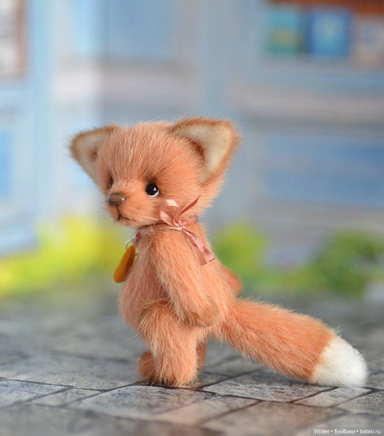 Лисенок Викентий — Авторские игрушки (фото 8)