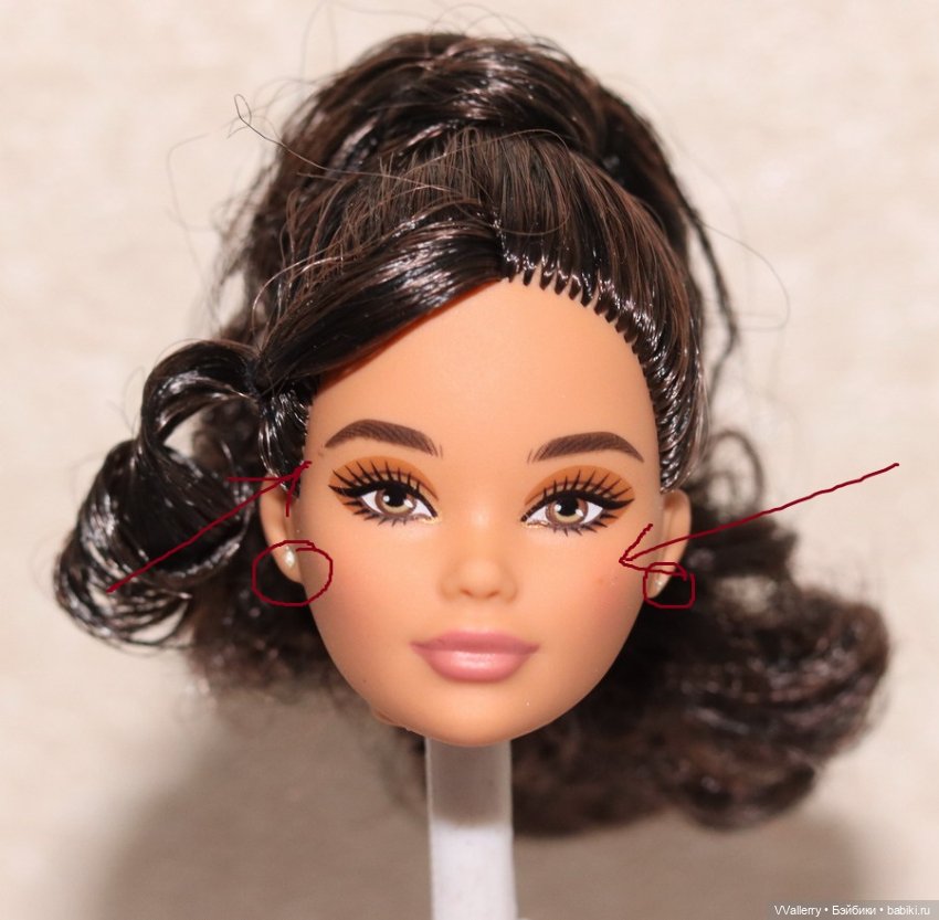 Голова Juan Gabriel Barbie