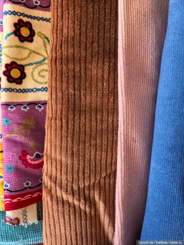 Набор хлопкового вельвета (фото 2)