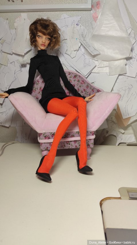 Комплект колготок 🌈 — Одежда для BJD (фото 3)