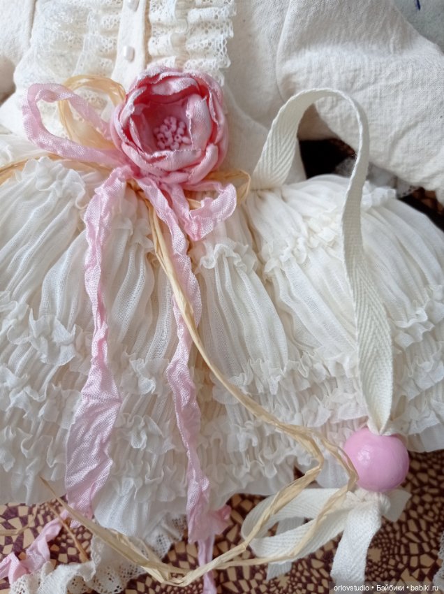 #2 Платье 🍭🍥 "Облачный зефир" для Готц/Zwergnase (фото 5)