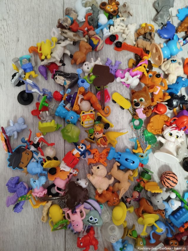 Игрушки из Киндер сюрпризов и не только (фото 2)