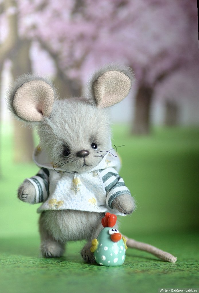 Мышонок Шустрик — Авторские игрушки (фото 3)